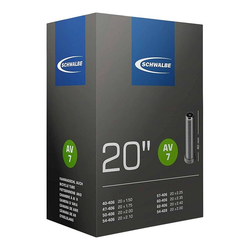 Chambre à air 20'' Schrader (AV7) - SCHWALBE - Peloton GP