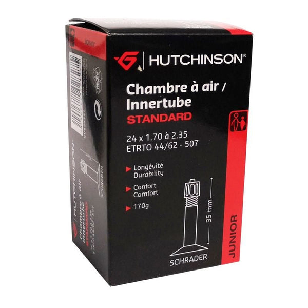 Chambre à air 24" Schrader 35mm - HUTCHINSON - Peloton GP
