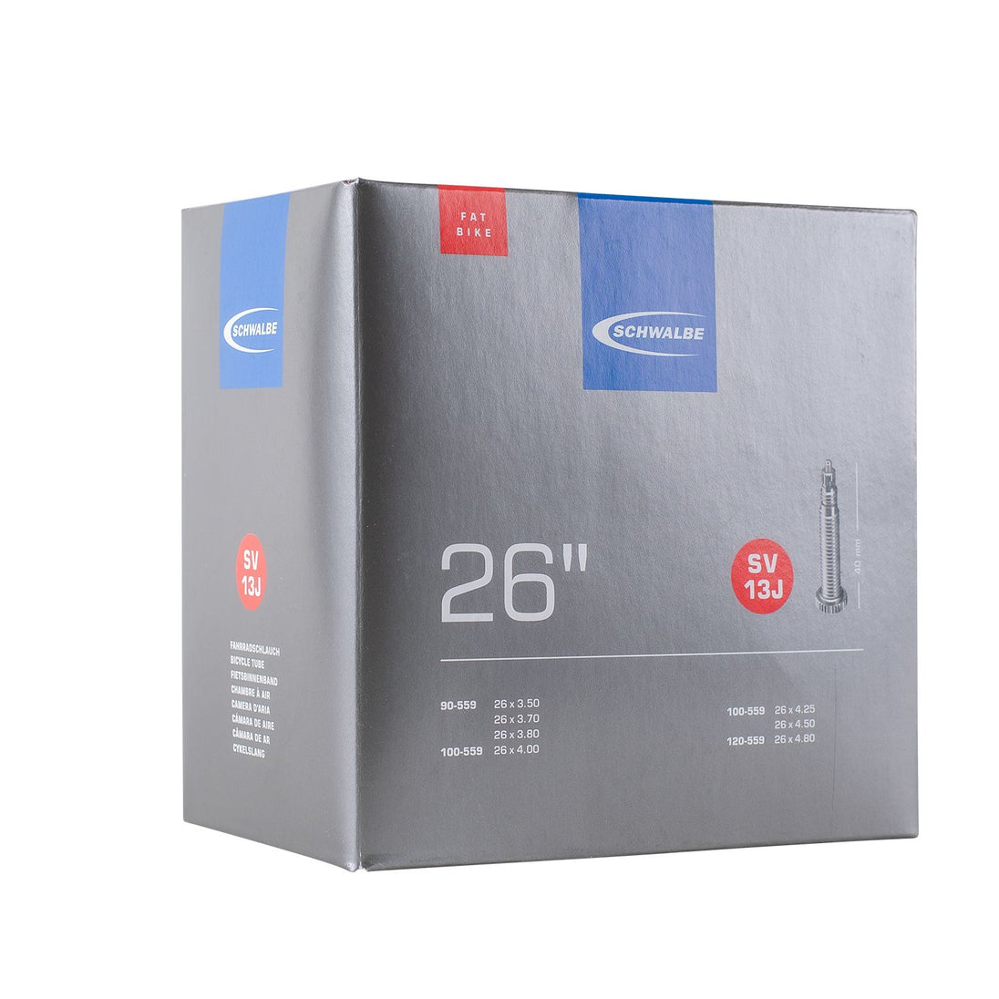 Chambre à air 26" Schrader (SV13J) - SCHWALBE - Peloton GP