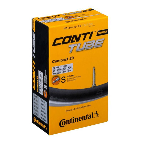 Chambre à air Compact 20 Presta 42mm - CONTINENTAL - Peloton GP