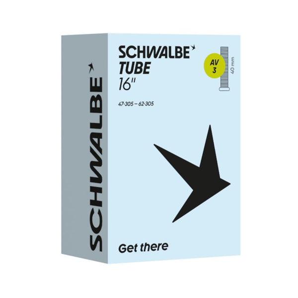 Chambre à Air Schwalbe AV3 16x1.75-2.40 Valve Standard 40mm - Peloton GP