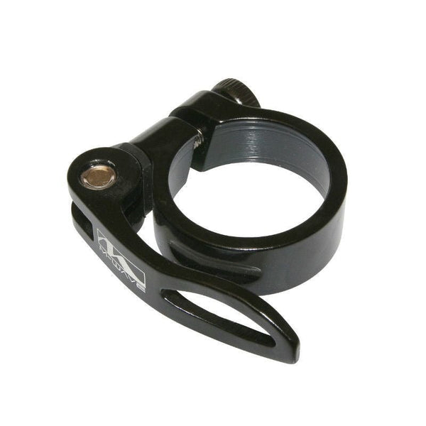 Collier De Serrage Tige De Selle Rapide 34,9 Mm – Aluminium Noir - Peloton GP