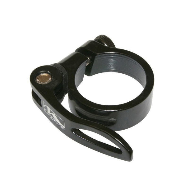 Collier De Serrage Tige De Selle Rapide 34,9 Mm – Aluminium Noir - Peloton GP