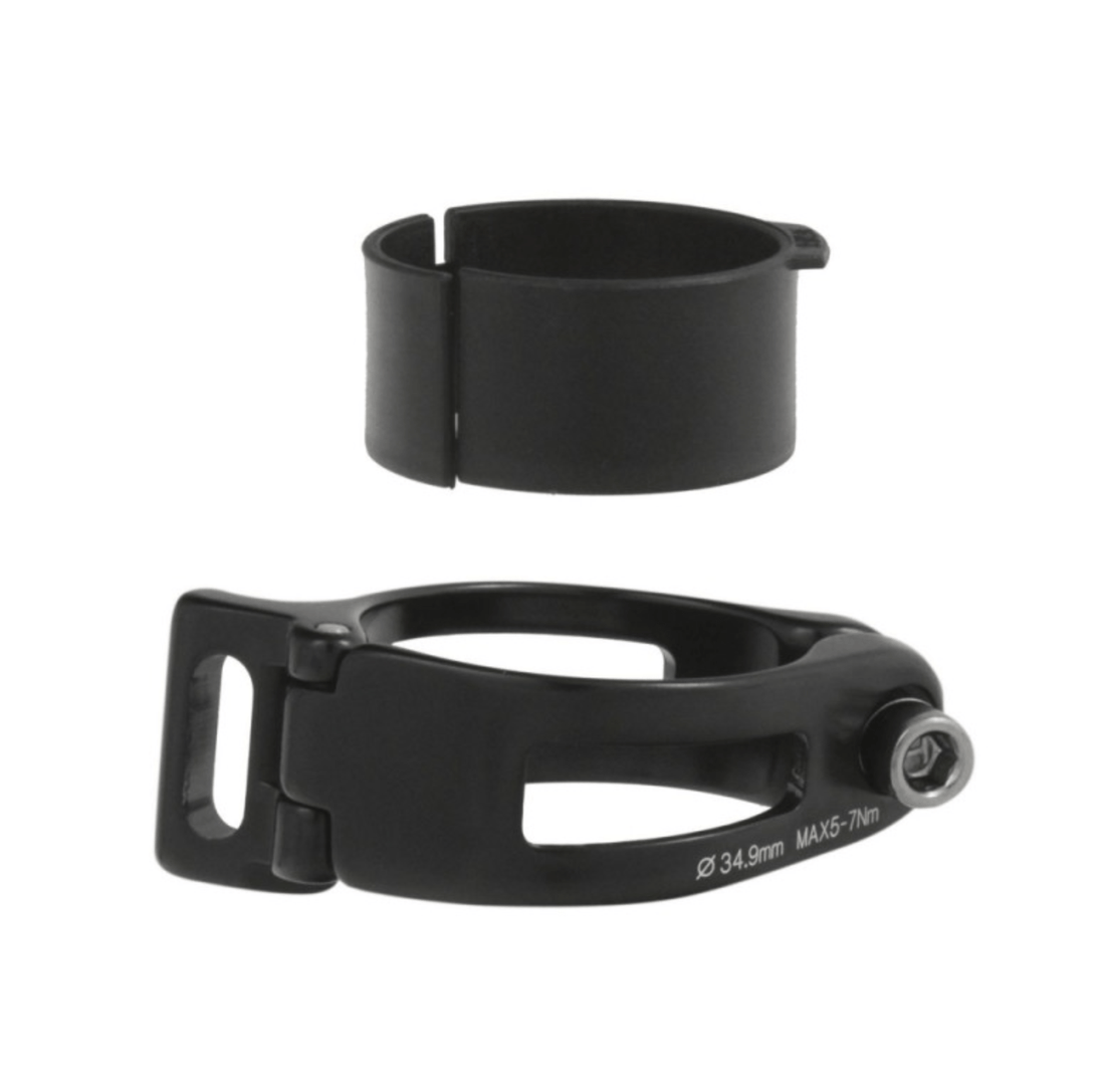 Collier pour dérailleur avant à braser 34,9/31.8mm - Peloton GP