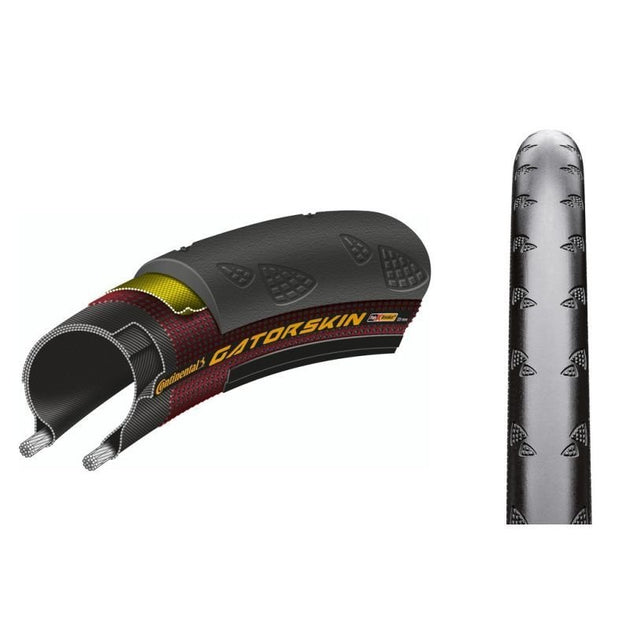 Continental Gatorskin 700x25C Rigide Noir 25 - 622 - Peloton GP
