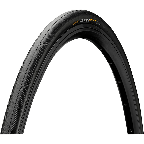 CONTINENTAL PNEU ULTRA SPORT III 700x25C 25 - 622 NOIR PLIABLE - Peloton GP