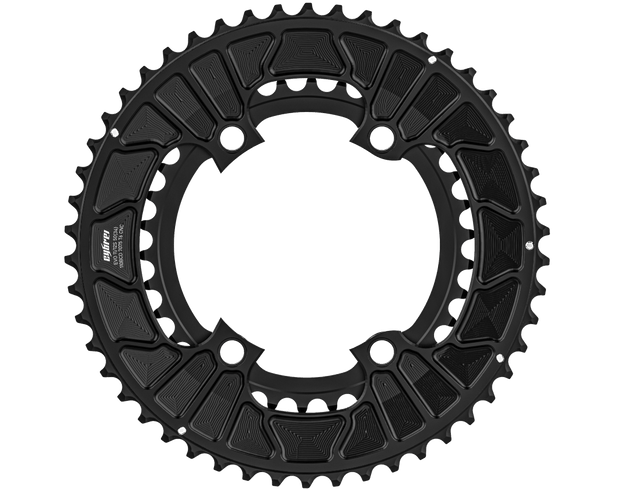 CYBREI Plateau Extérieur EVO – Aluminium 7075 - T6 CNC – 110 x 4 – 11/12V - Peloton GP