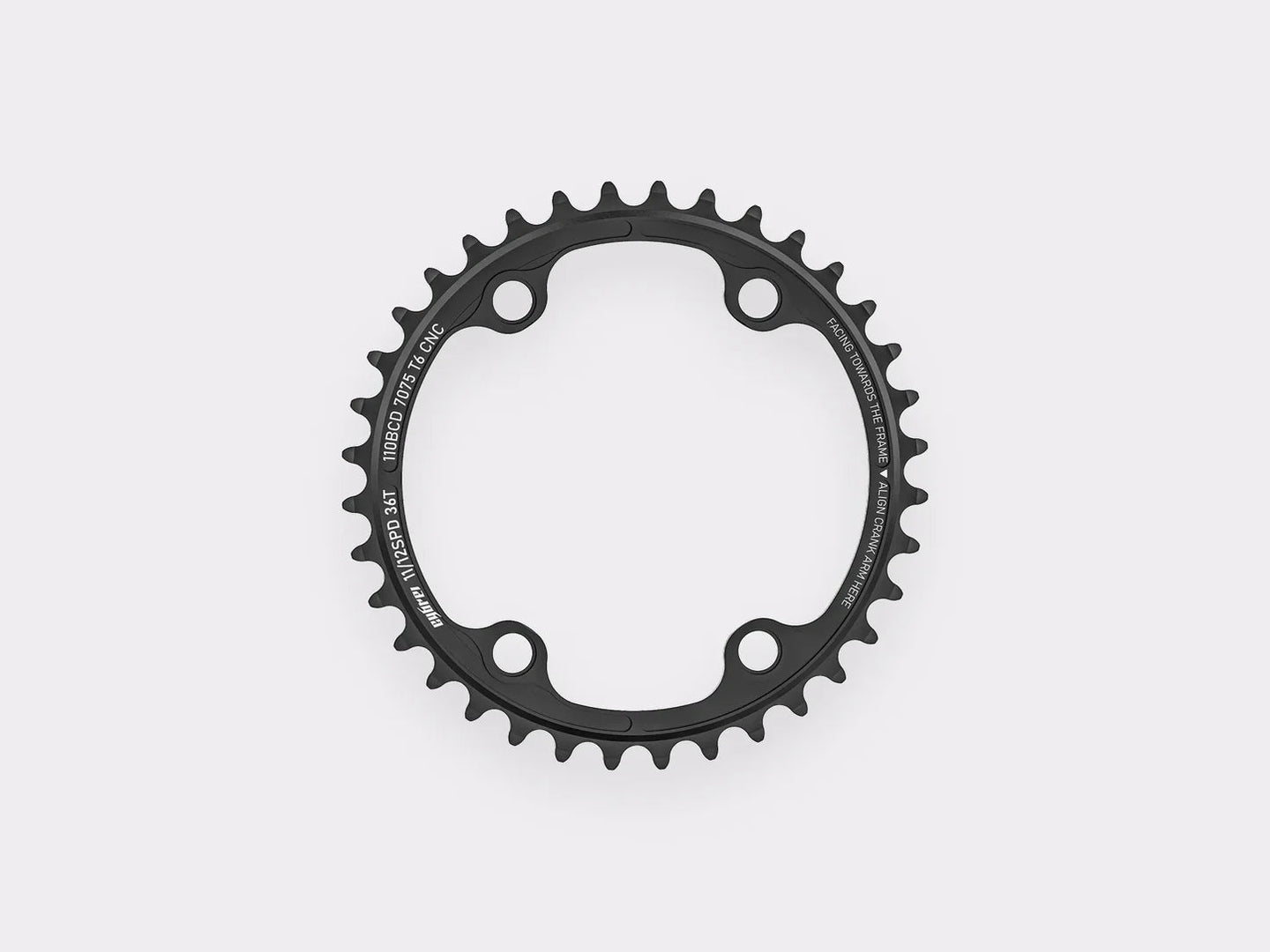 CYBREI Plateau Intérieur – Aluminium 7075 - T6 CNC – 110 x 4 – 11/12V - Peloton GP