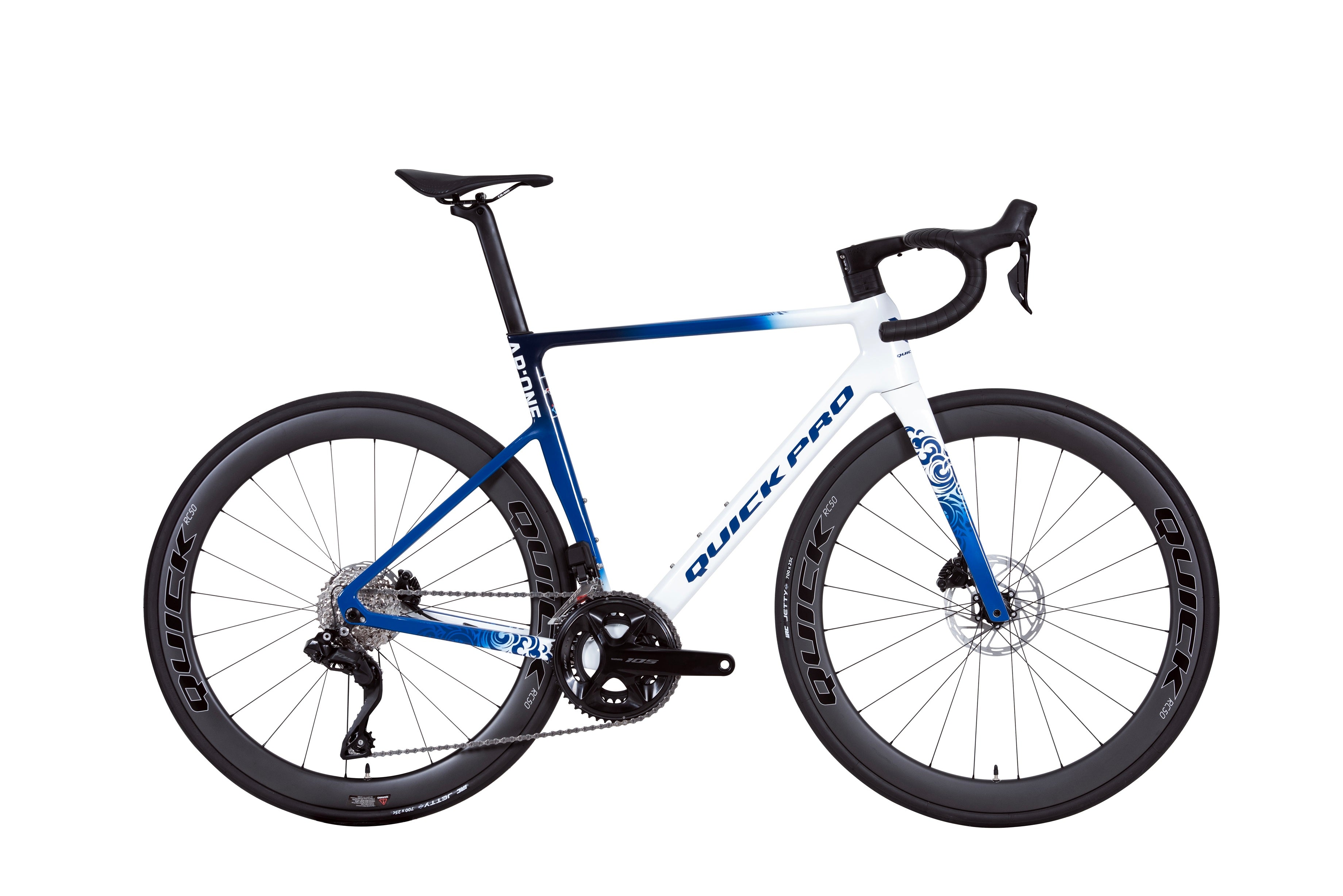 Vélo QUICK PRO AR:ONE F50C Shimano 105 Di2 R7170