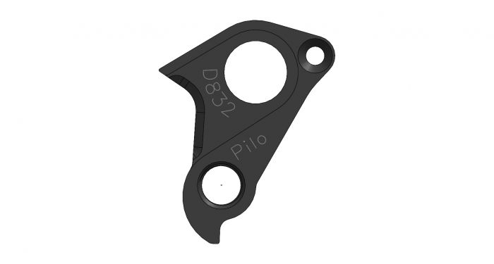 Patte de dérailleur Pilo D832 Canyon Aeroad Grail Grizl