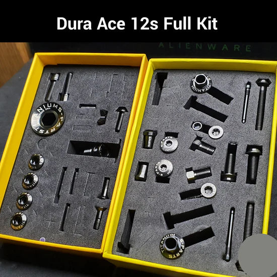 Kit de mise à niveau route en titane pour Shimano 12V - Ti-parts