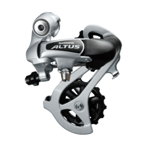 Dérailleur arrière ALTUS RD - M310 - Smart 8/7 vitesses argent - SHIMANO - Peloton GP