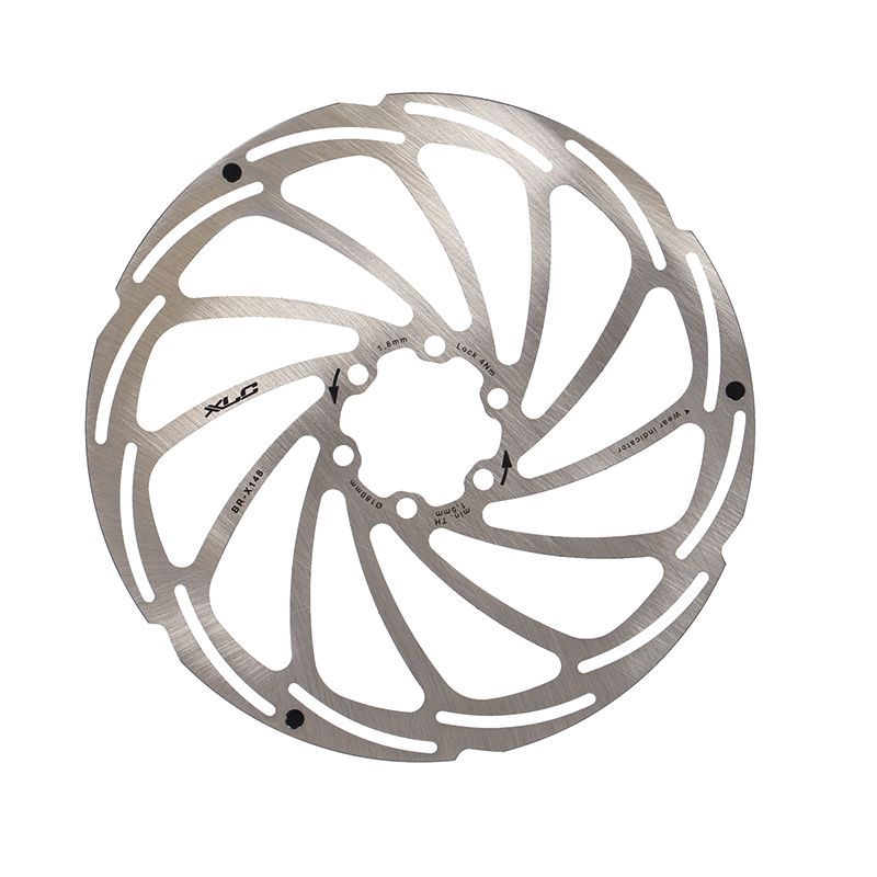Disque de frein XLC BR - X148 180 mm 6 trous acier - Peloton GP