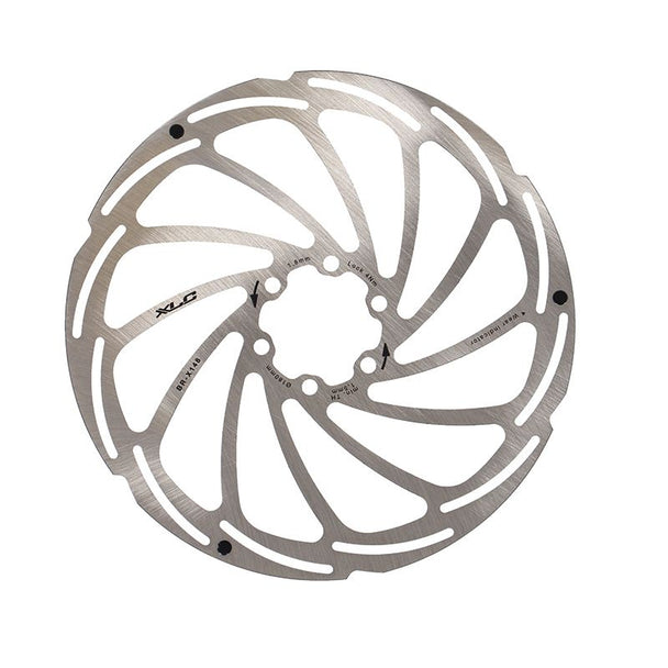 Disque de frein XLC BR - X148 180 mm 6 trous acier - Peloton GP