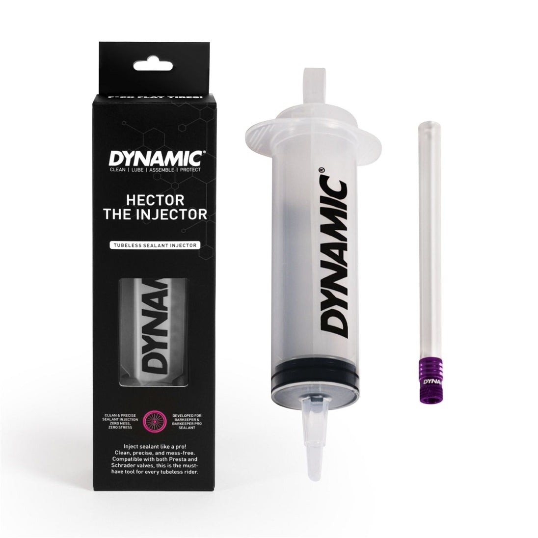 DYNAMIC Hector The Injector Outil Pour Préventif Tubeless - Peloton GP