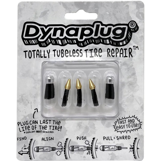Dynaplug Plug Pack - 3x Soft Nose + 2x Mega - Peloton GP