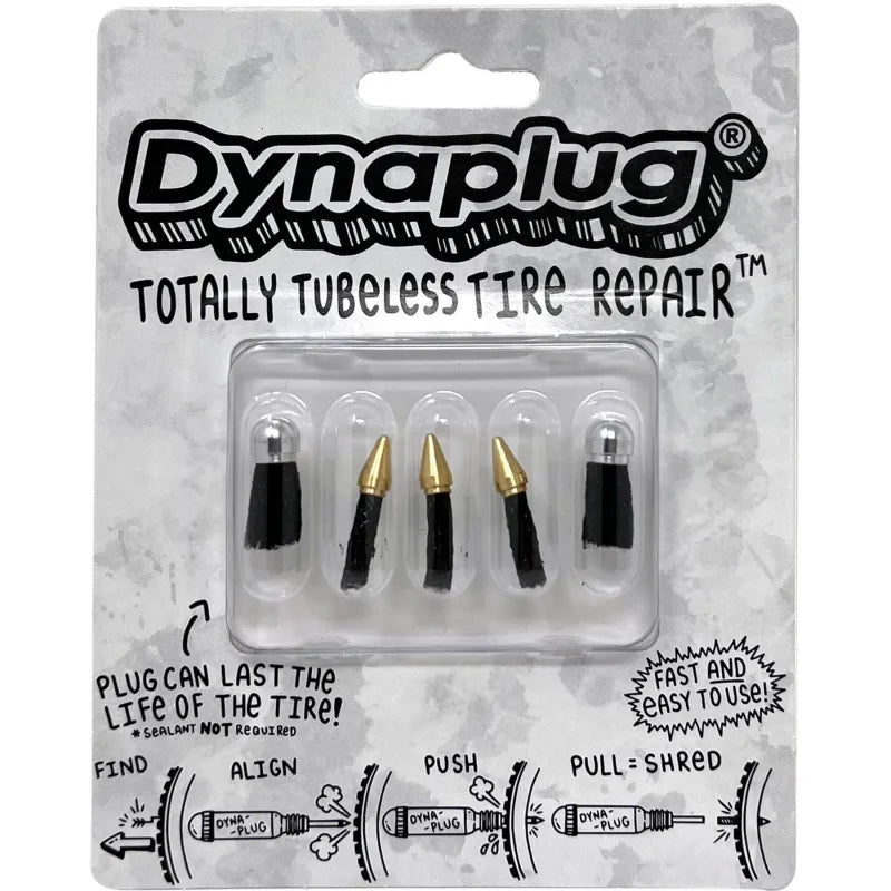 Dynaplug Plug Pack - 3x Soft Nose + 2x Mega - Peloton GP