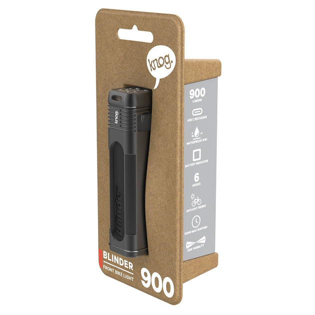 Éclairage avant Blinder Pro 900 - Knog - Peloton GP
