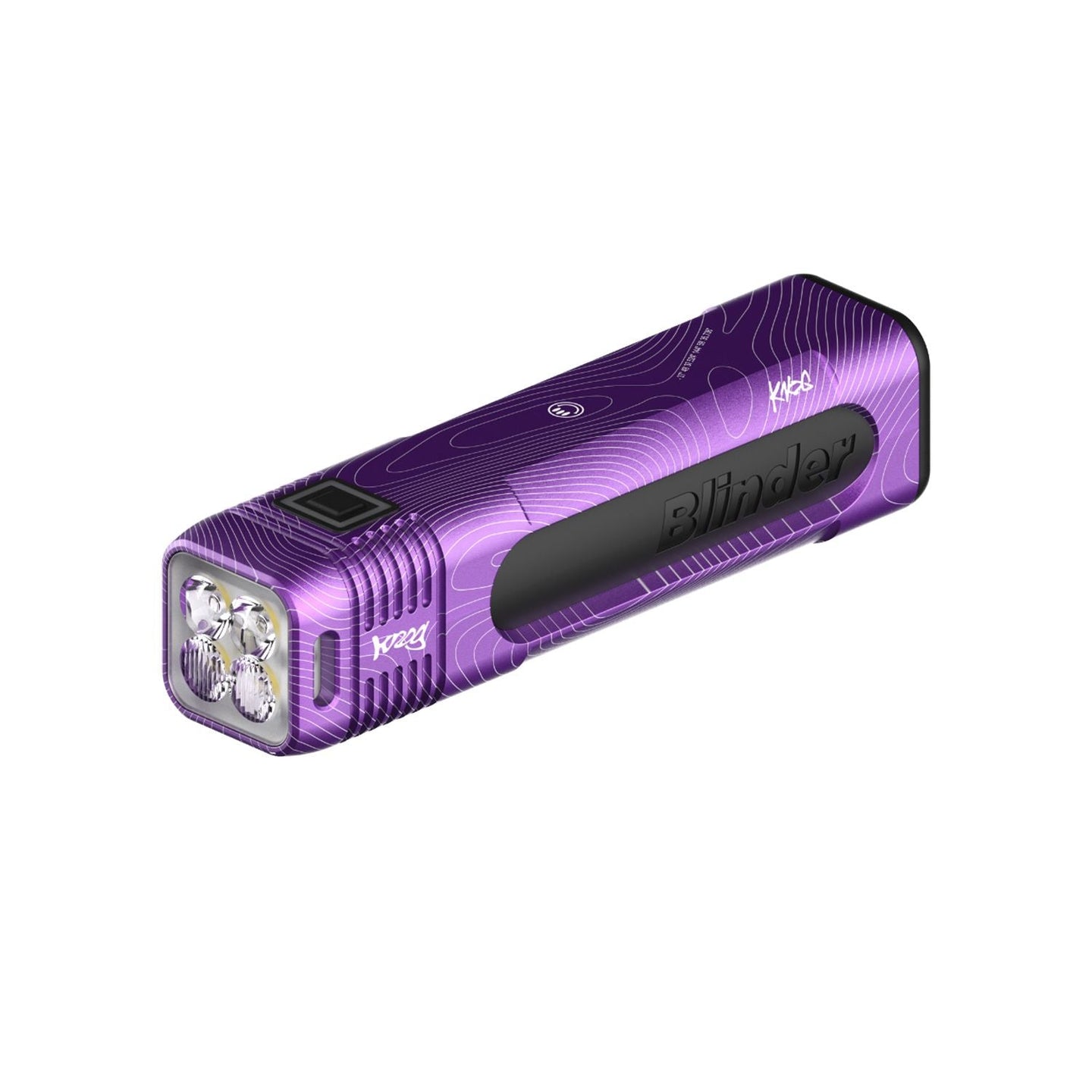 Éclairage avant Blinder Pro 900 Limited Purple - Knog - Peloton GP