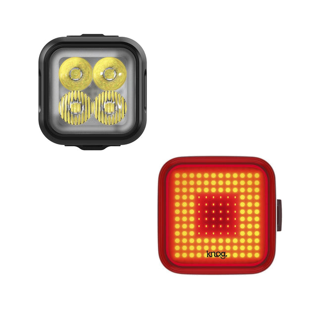 Éclairage avant et arrière Blinder Pro 900 / Blinder carré - Knog - Peloton GP