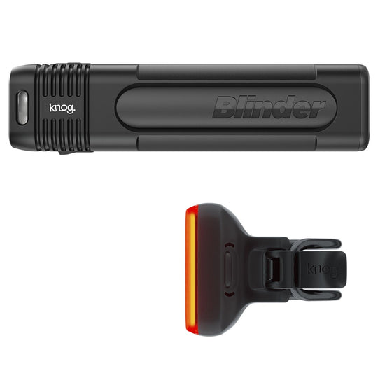 Éclairage avant et arrière Blinder Pro 900 / Blinder carré - Knog - Peloton GP