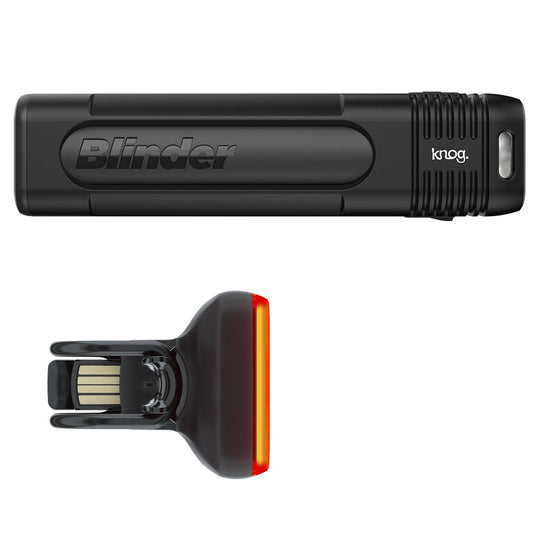 Éclairage avant et arrière Blinder Pro 900 / Blinder carré - Knog - Peloton GP