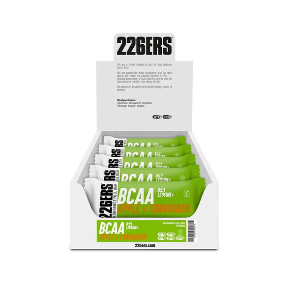 Endurance Fuel Bar BCAA - Boîte de 24 × 60 g - Peloton GP