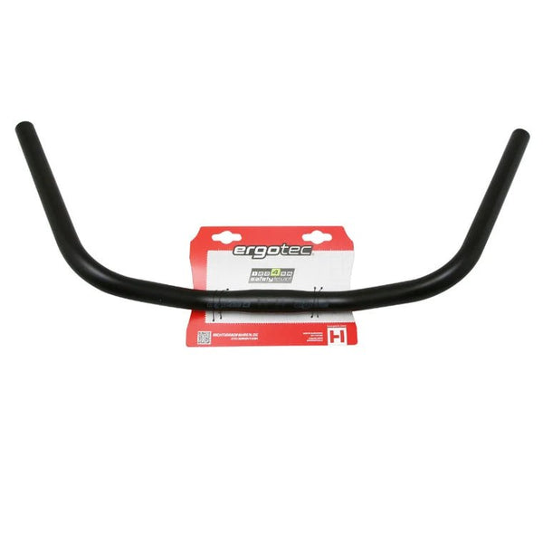 ERGOTEC cintre ville Bügel Hoch 25,4 mm noir - Peloton GP