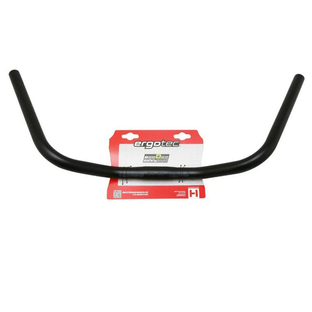 ERGOTEC cintre ville Bügel Hoch 25,4 mm noir - Peloton GP