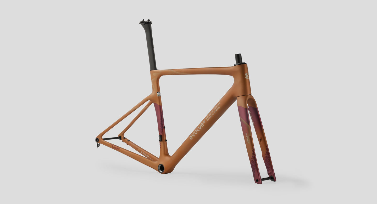 evolve® CIMA Artist Wilderness Kit Cadre Route Carbone - Peloton GP