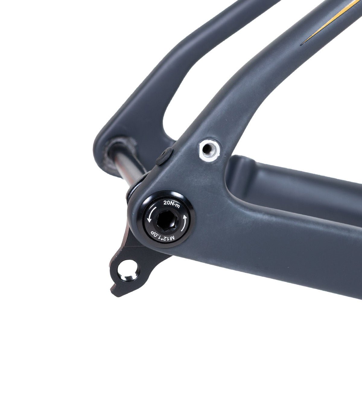 Finna Odyssey – Kit Cadre Carbone Gravel – T800 – Cablages Intégré – T47 – UDH – Noir Mat - Peloton GP