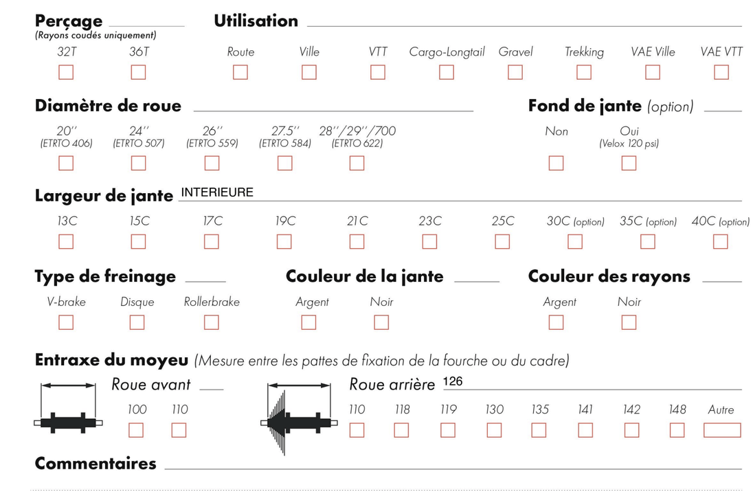 FORFAIT VELOX REMONTAGE POUR ROUE CASSEE - Peloton GP