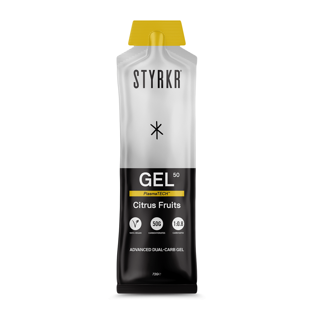 Gel Énergétique STYRKR GEL50 – Agrumes - Peloton GP