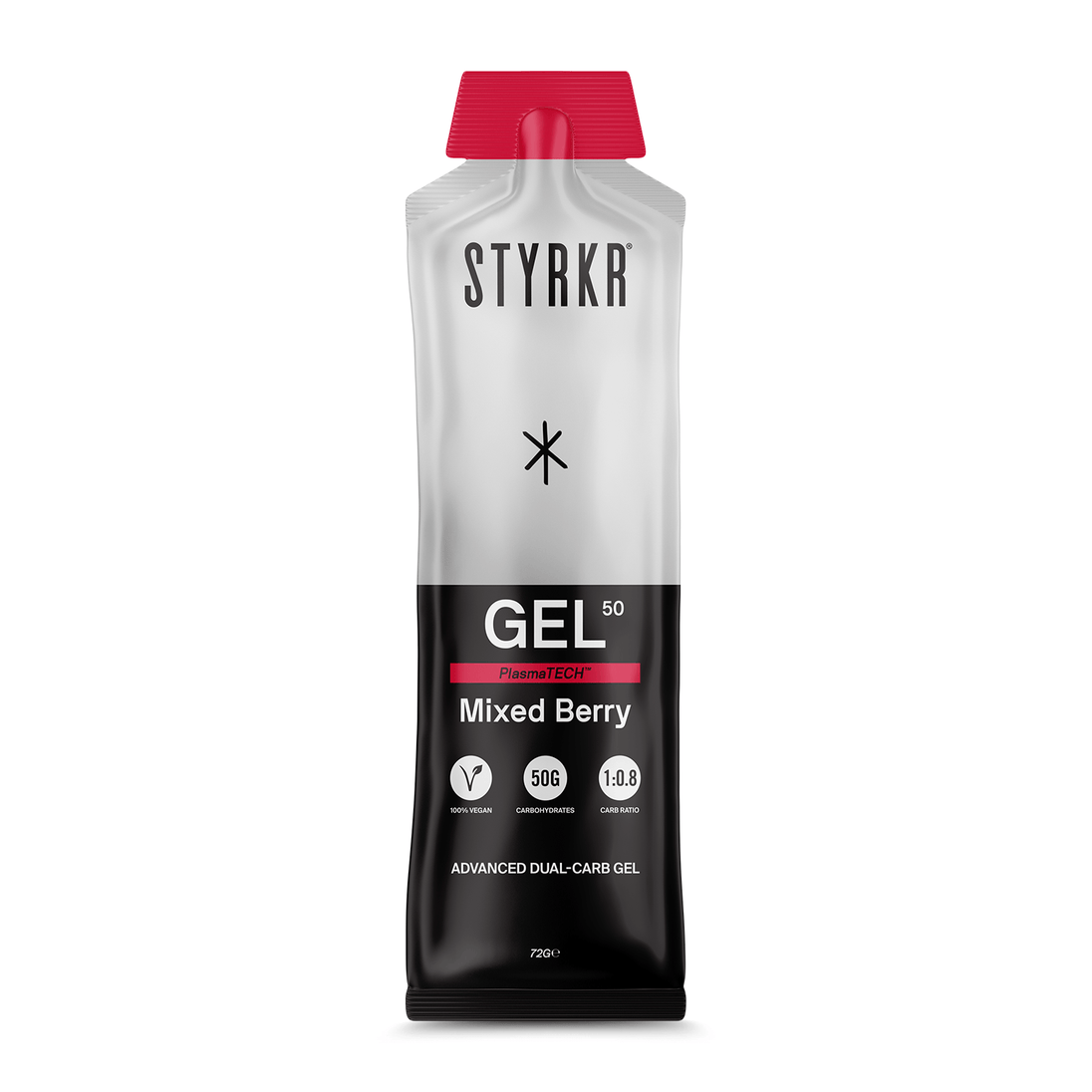 Gel Énergétique STYRKR GEL50 – Baies Rouges - Peloton GP