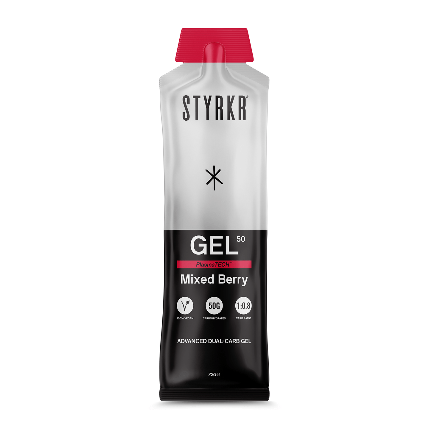 Gel Énergétique STYRKR GEL50 – Baies Rouges - Peloton GP