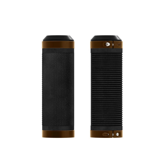 Grips Rubber Grips (100+100mm) noir/orange - Brooks - Peloton GP