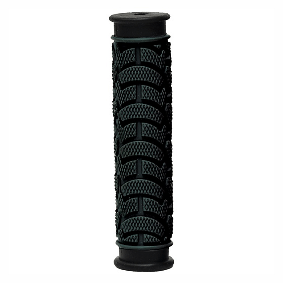 Grips VTT Noir Double Densité Caoutchouc - OXC - Peloton GP