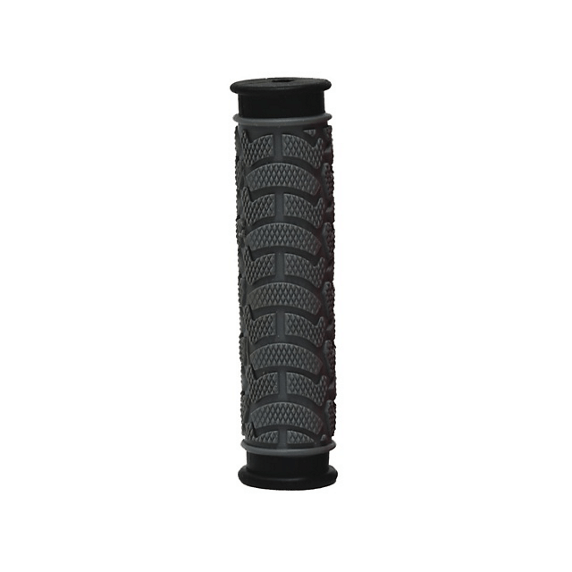 Grips VTT Noir Double Densité Caoutchouc - OXC - Peloton GP