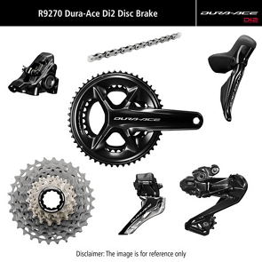 Groupe complet Dura Ace DI2 R9270 Disque - SHIMANO - Peloton GP