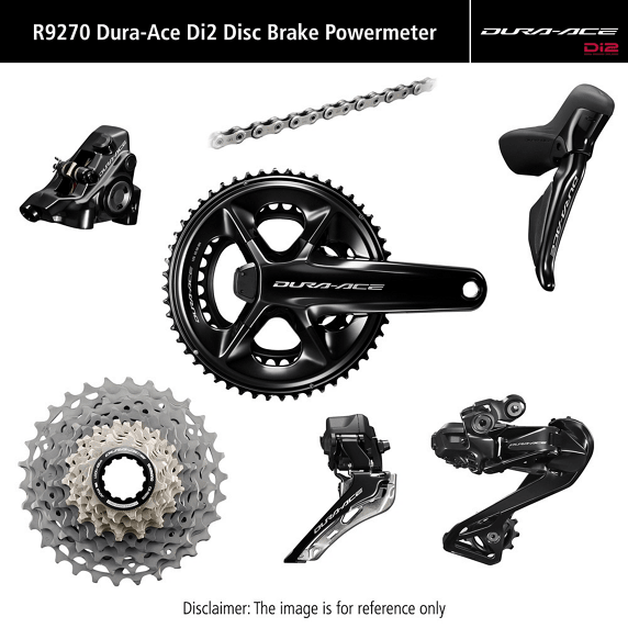 Groupe complet Dura Ace DI2 R9270P Disque - SHIMANO - Peloton GP