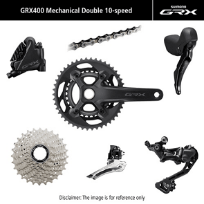 Groupe GRX 400 2x10 vitesses - SHIMANO - Peloton GP