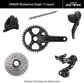 Groupe GRX 600 1x11 vitesses - SHIMANO - Peloton GP