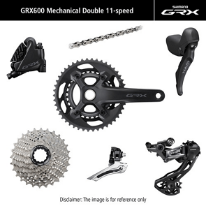 Groupe GRX 600 2x11 vitesses - SHIMANO - Peloton GP