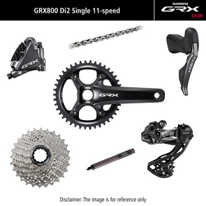 Groupe GRX 810 1x11 vitesses DI2 - SHIMANO - Peloton GP