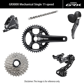 Groupe GRX 810 1x11 vitesses - SHIMANO - Peloton GP
