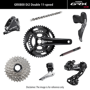 Groupe GRX 810 2x11 vitesses DI2 - SHIMANO - Peloton GP