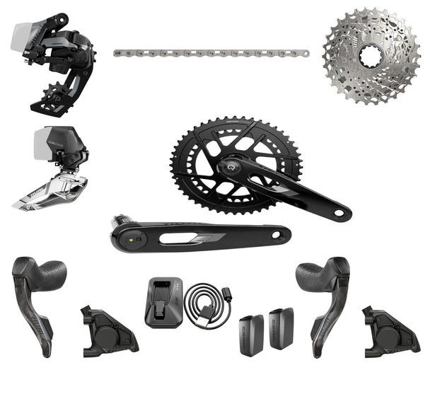 Groupe SRAM RIVAL AXS E1 2x12V Avec Capteur De Puissance - Peloton GP