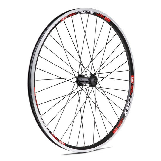 Gurpil Roue Avant 26" Zac Moyeu Noir + Rayons Noirs - Peloton GP