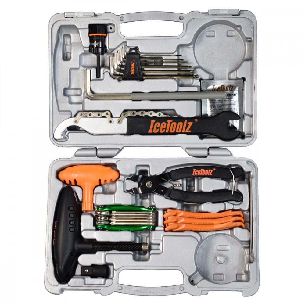 ICETOOLZ – MALLETTE À OUTILS CARBON FIX • 82F6 - Peloton GP