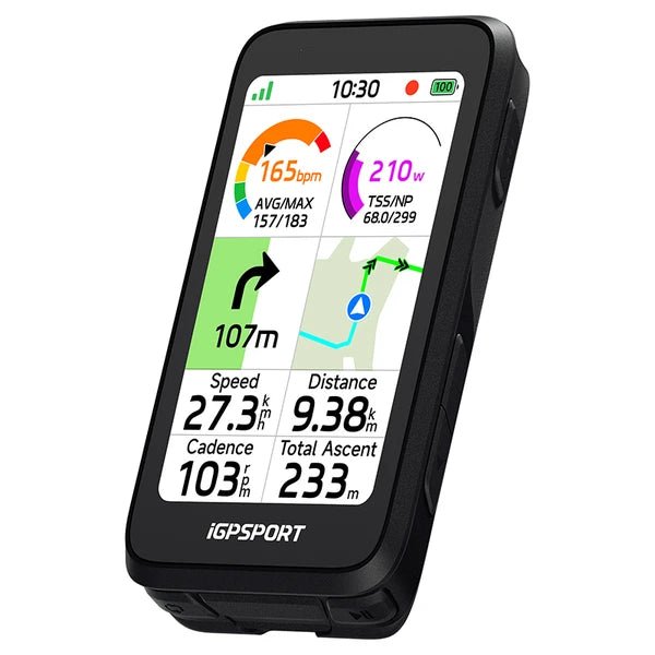 iGPSPORT BiNavi Air GPS/Compteur Vélo Ultraléger 77g - Peloton GP